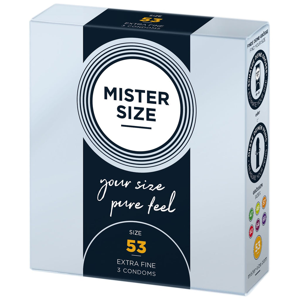 Презервативи Mister Size pure feel - 53