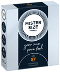 Презервативи Mister Size pure feel - 57