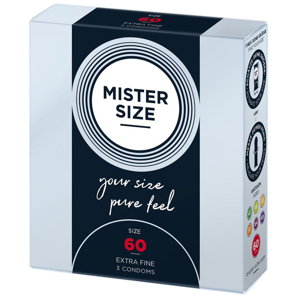 Презервативи Mister Size pure feel - 60