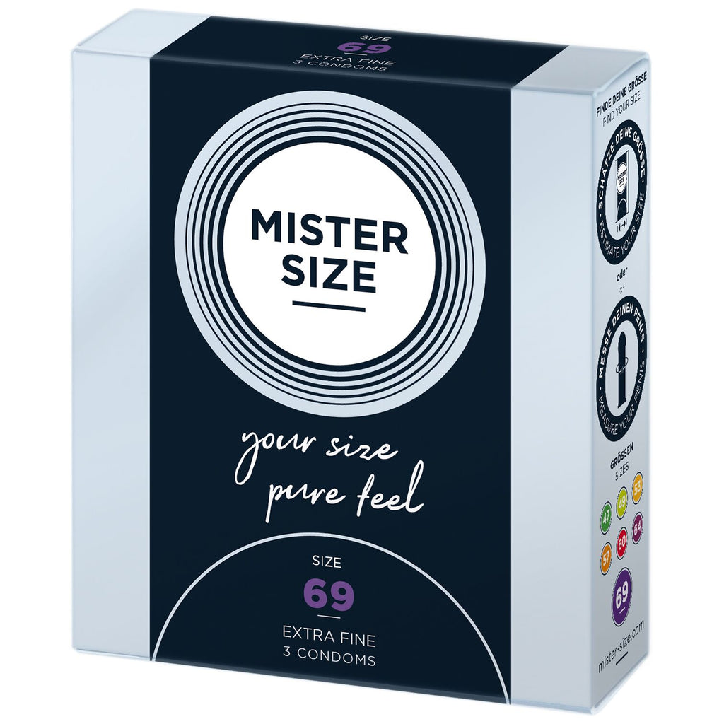 Презервативи Mister Size pure feel - 69