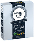 Презервативи Mister Size pure feel - 47-49-53