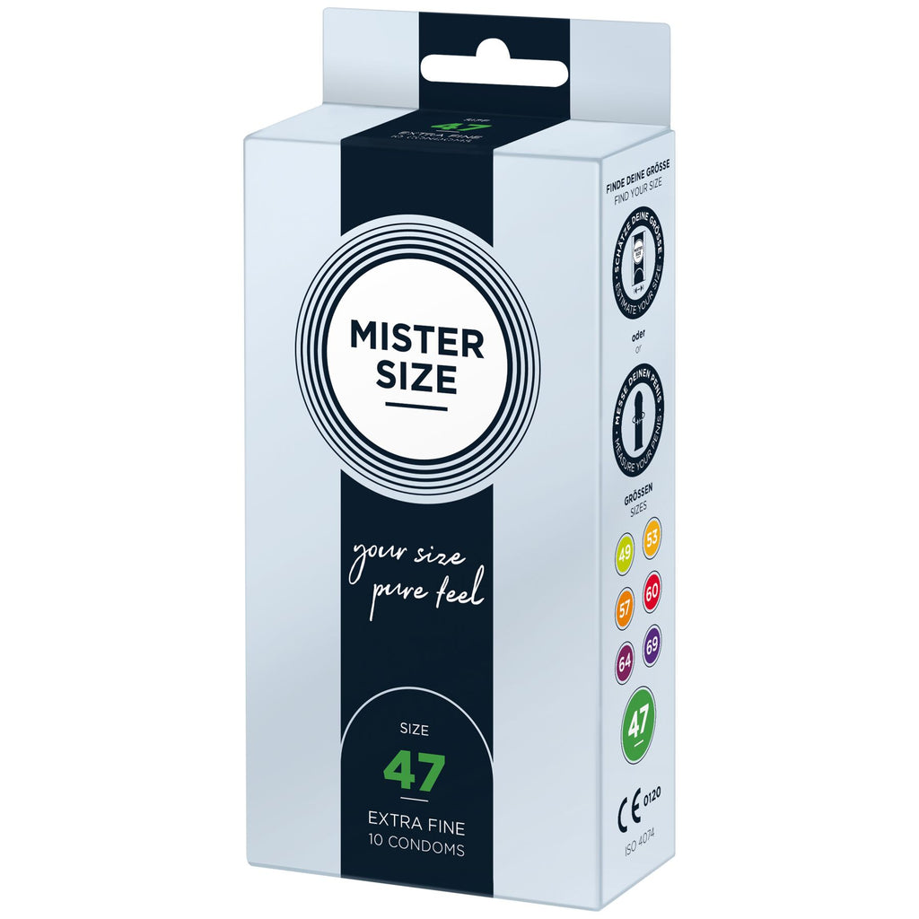 Презервативи Mister Size pure feel - 47