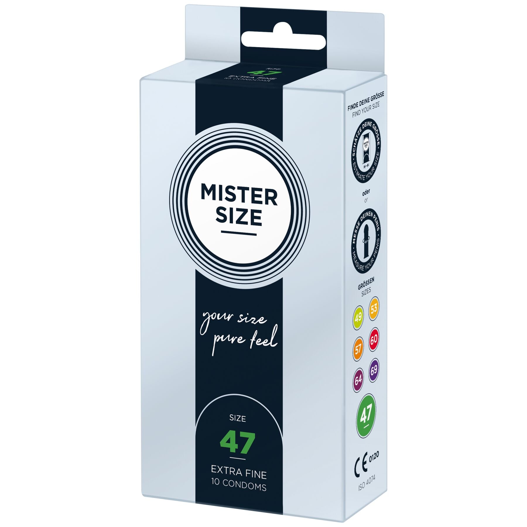 Презервативи Mister Size pure feel - 47
