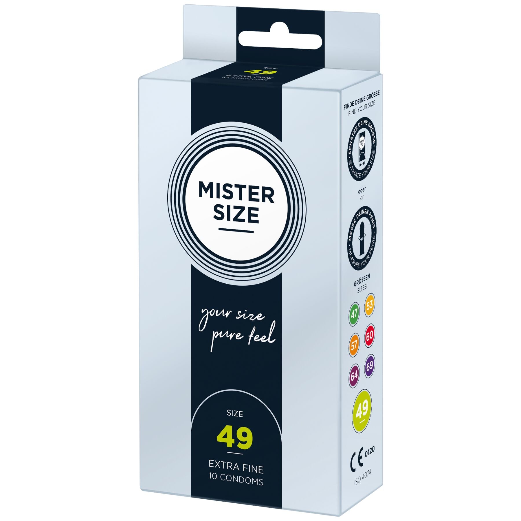 Презервативи Mister Size pure feel - 49