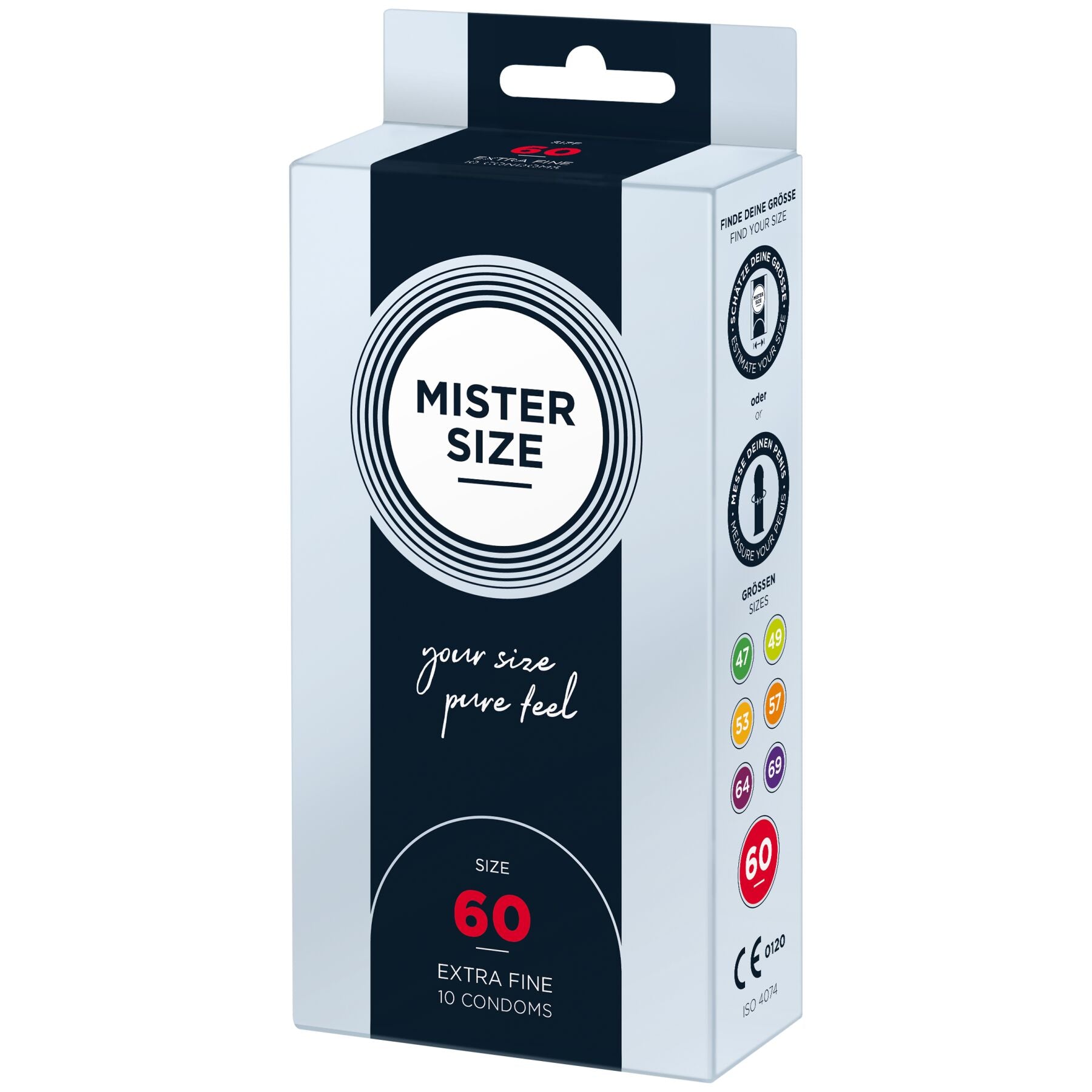 Презервативи Mister Size pure feel - 60