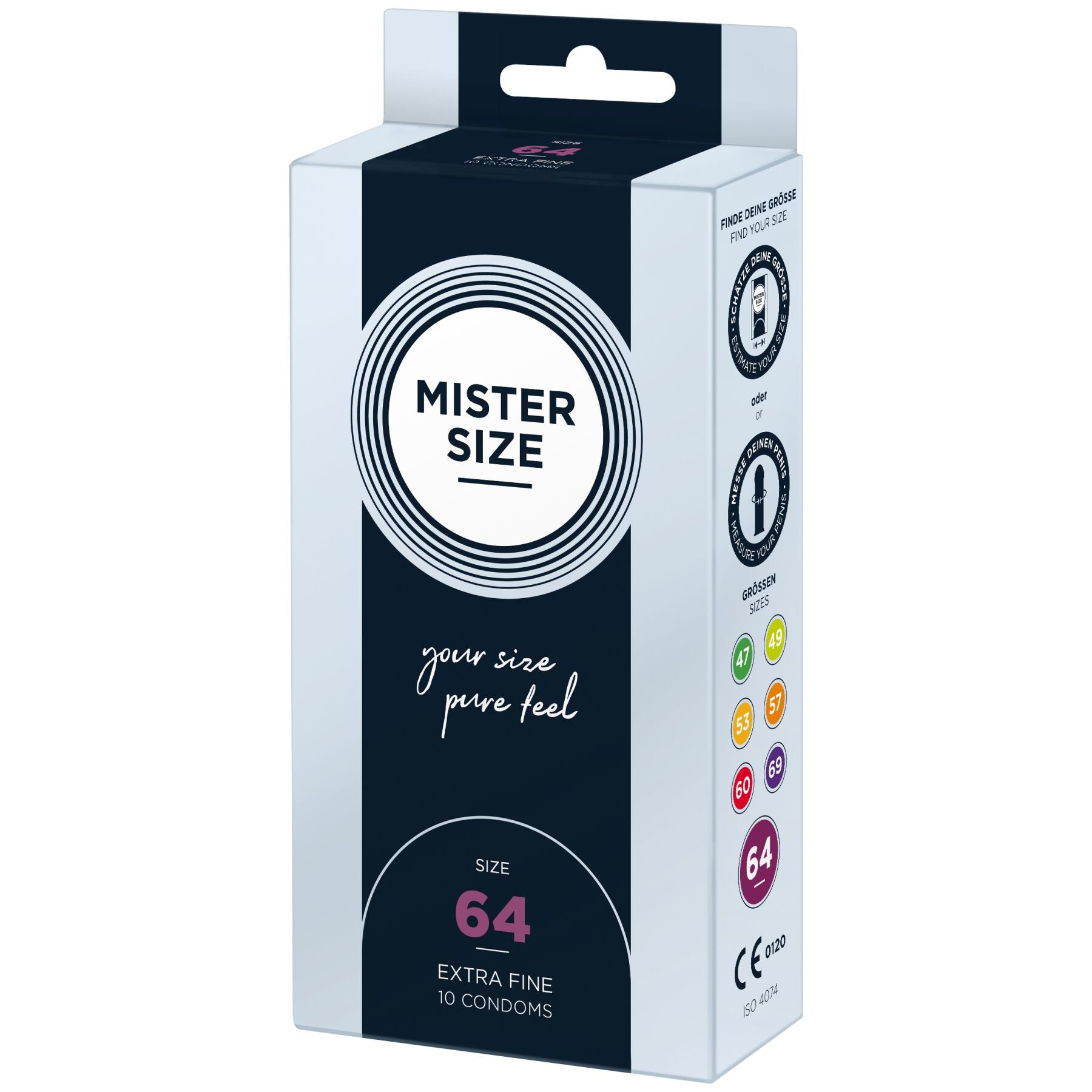 Презервативи Mister Size pure feel - 64