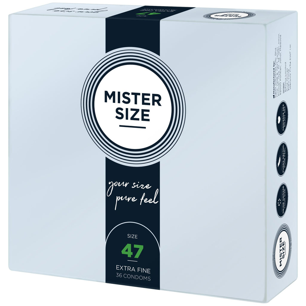 Презервативи Mister Size pure feel - 47