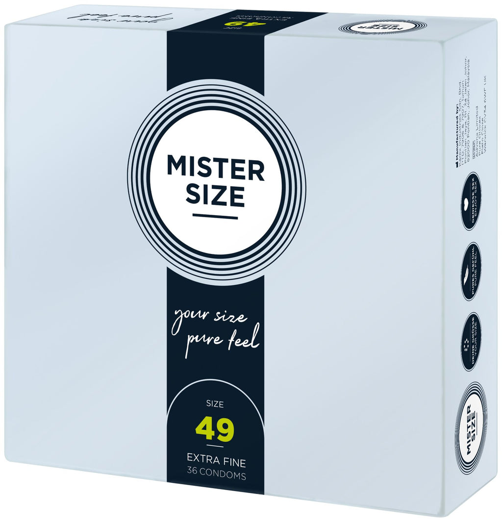 Презервативи Mister Size pure feel - 49