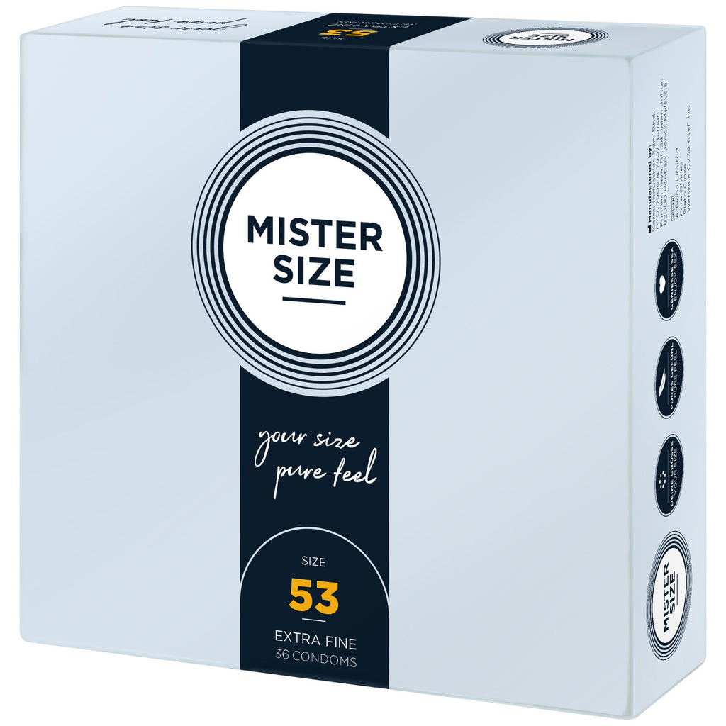 Презервативи Mister Size pure feel - 53