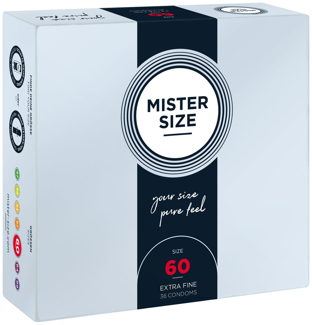 Презервативи Mister Size pure feel - 60