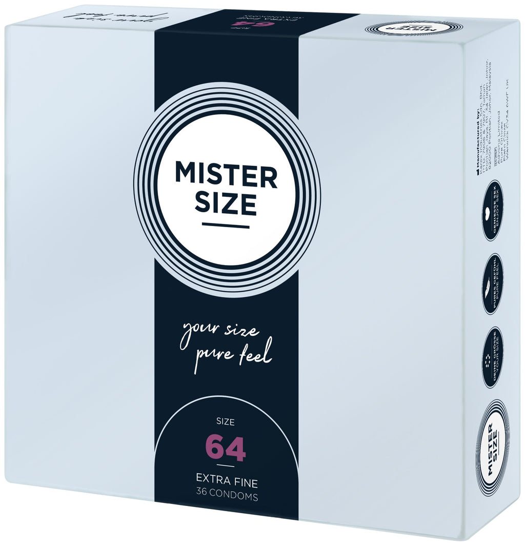 Презервативи Mister Size pure feel - 64