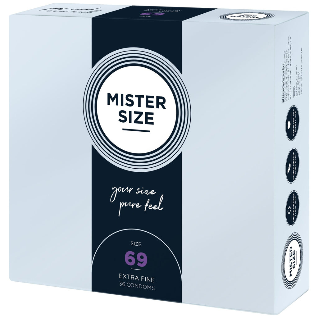 Презервативи Mister Size pure feel - 69
