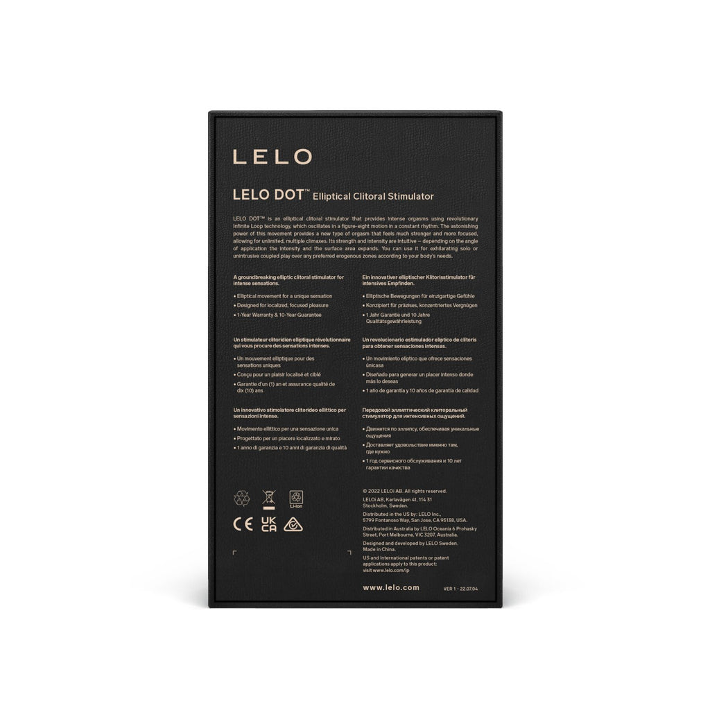Кліторальний вібратор LELO DOT