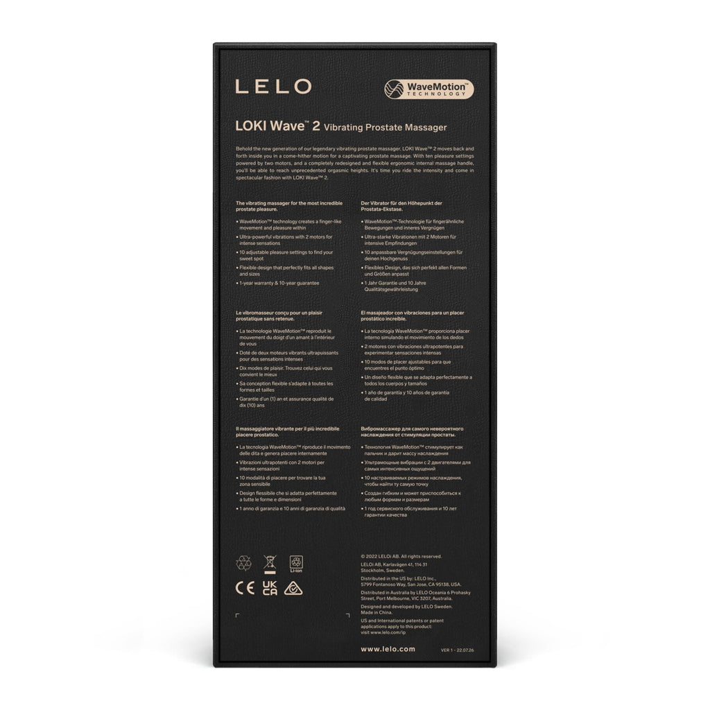 Масажер простати LELO Loki Wave 2