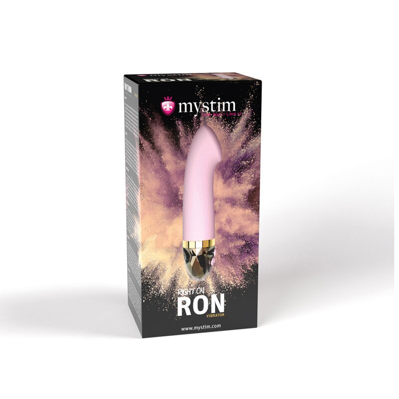 Вібратор для точки G Mystim Right on Ron