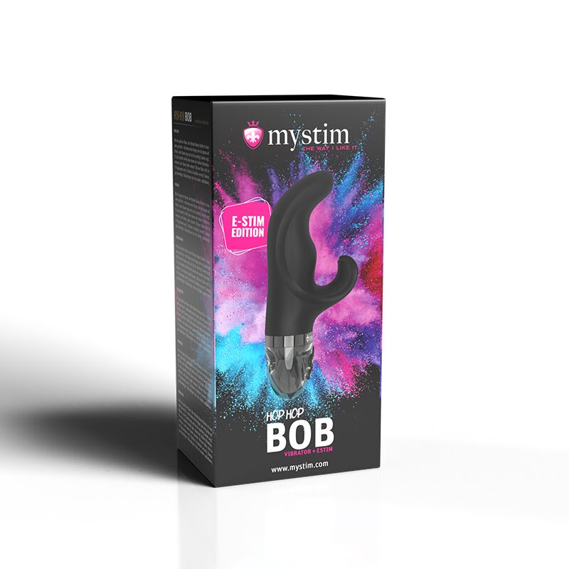 Вібратор-кролик з електростимуляцією Mystim Hop Hop Bob