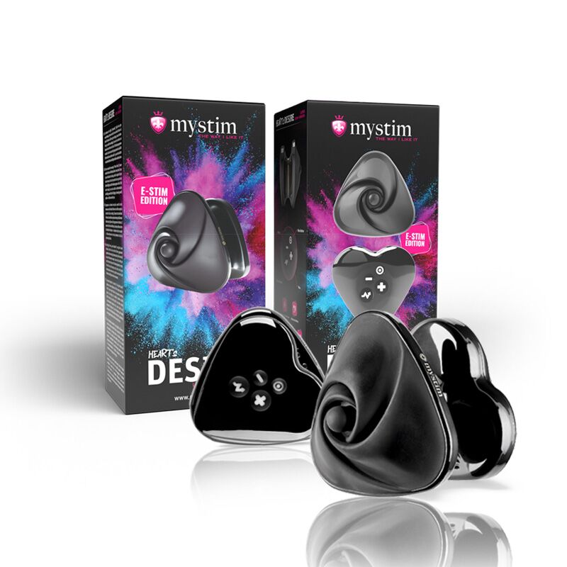 Вібратор для клітора з електростимуляцією Mystim Heart' Desire Edition