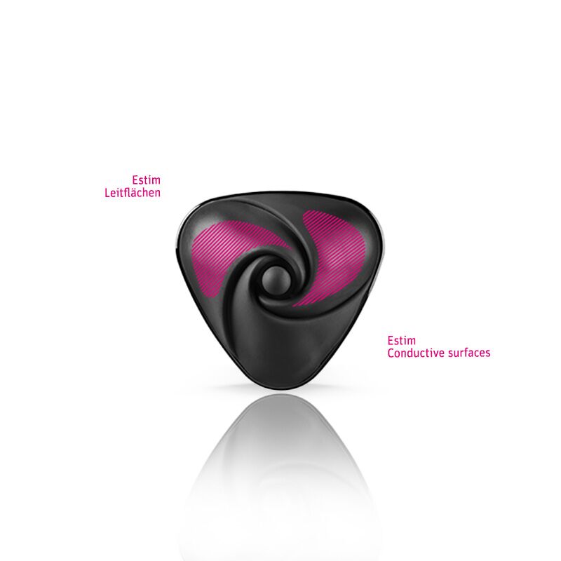 Вібратор для клітора з електростимуляцією Mystim Heart' Desire Edition