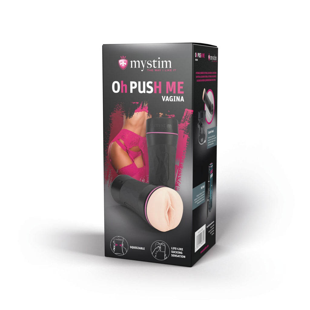 Мастурбатор-вагіна Mystim O h PUSH ME Vagina