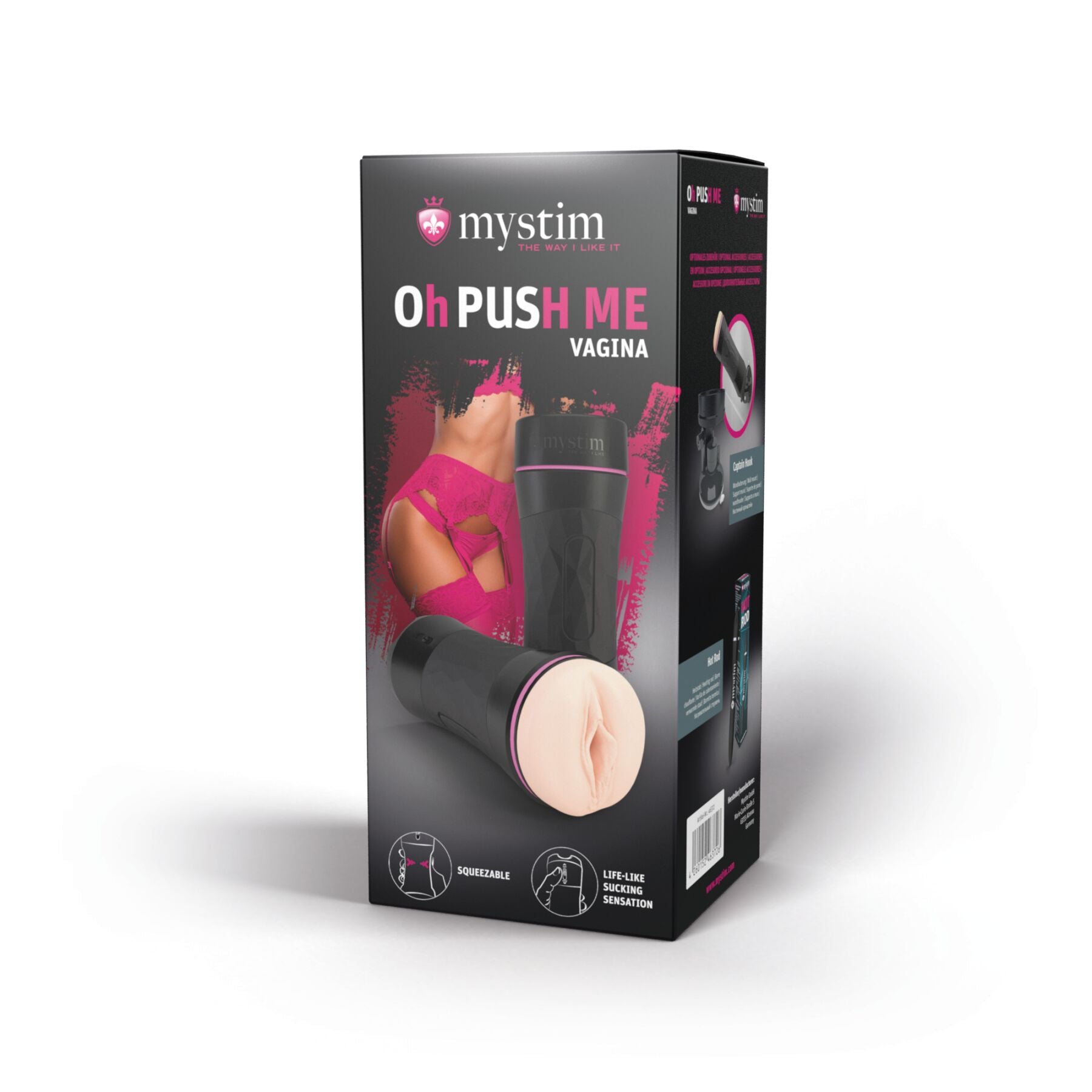 Мастурбатор-вагіна Mystim O h PUSH ME Vagina