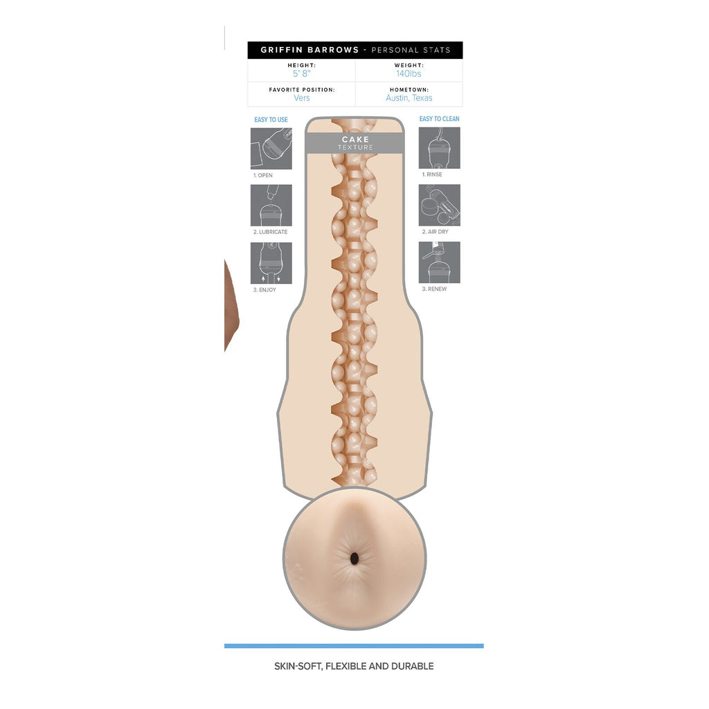 Fleshlight Мастурбатор-дупка Fleshjack Boys Griffin Barrows Cake