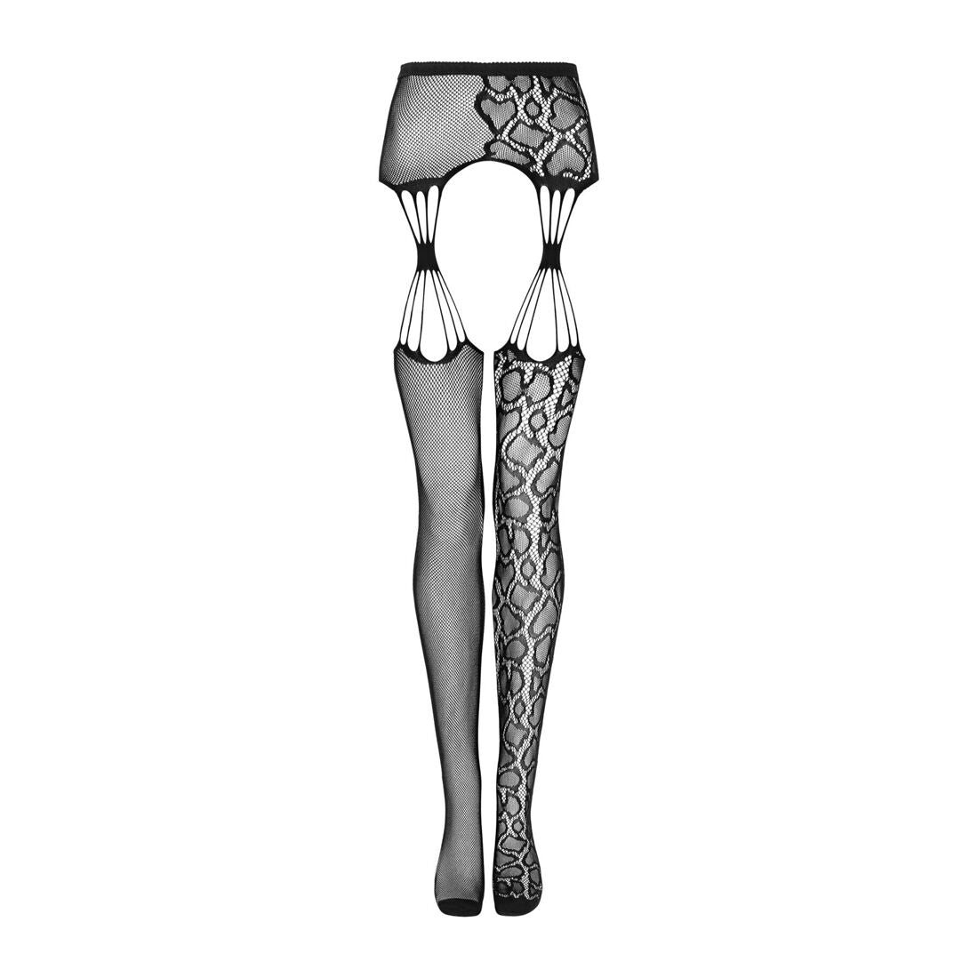 Еротичні колготки-бодістокінг Obsessive Garter stockings S821