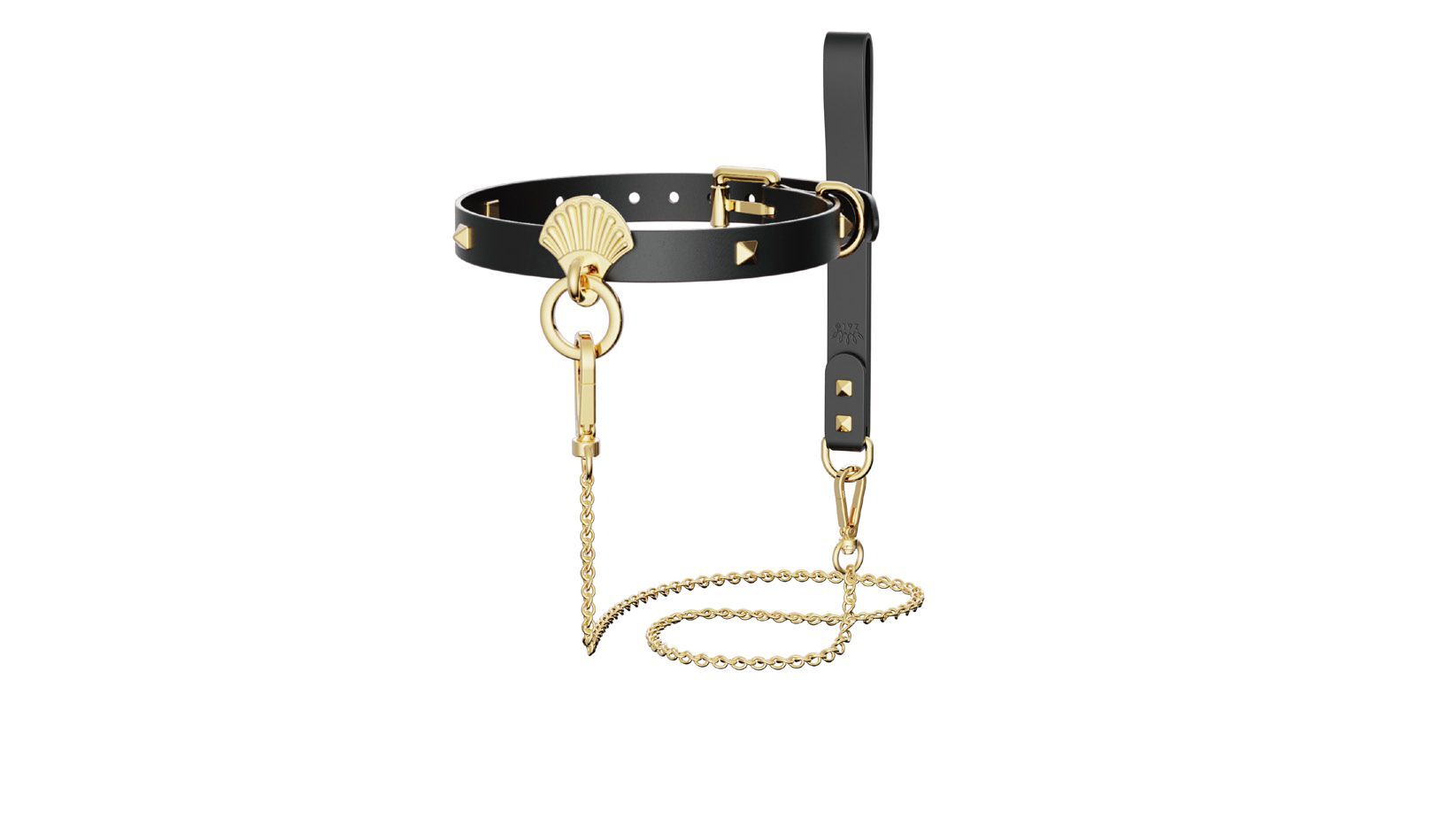 Розкішний нашийник з повідцем Zalo Collar & Leash
