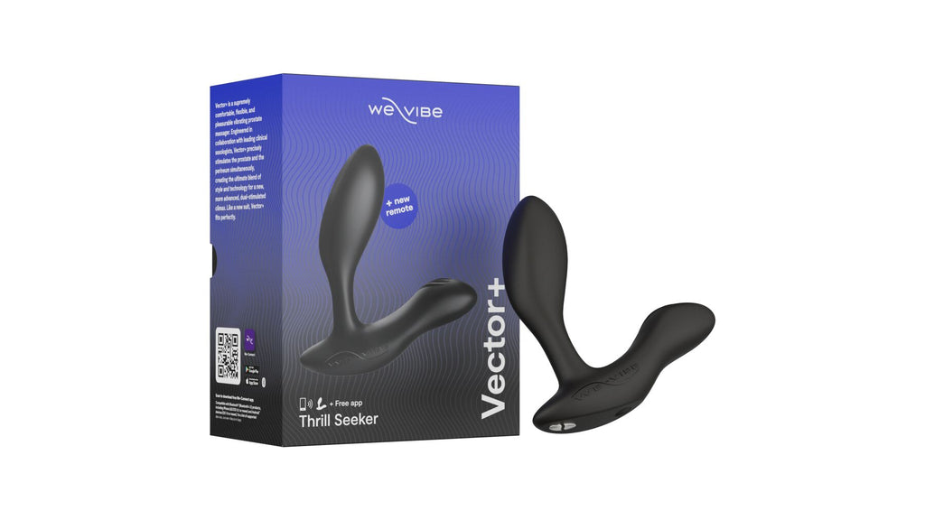 Смарт-вібромасажер простати We-Vibe Vector+ CHARCOAL