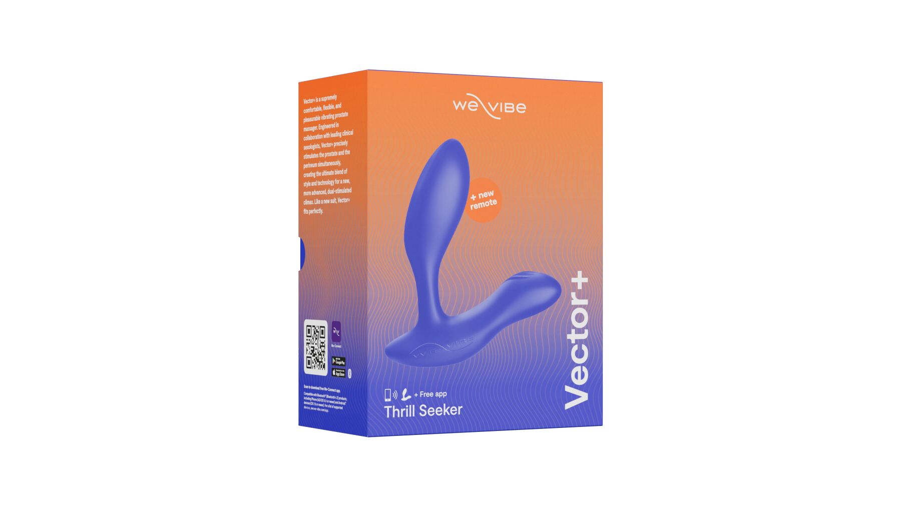 Смарт-вібромасажер простати We-Vibe Vector+