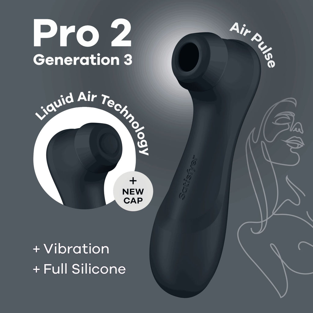 Вакуумний кліторальний стимулятор Satisfyer Pro 2 Generation 3 with Liquid Air