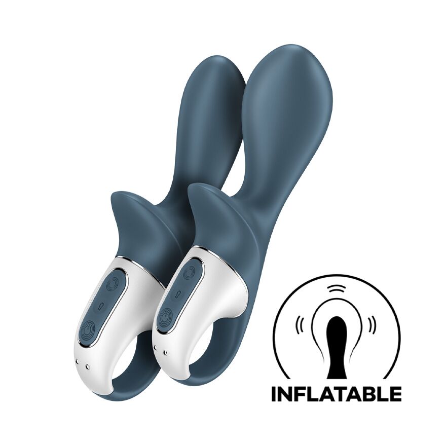 Анальний вібратор надувний Satisfyer Air Pump Booty