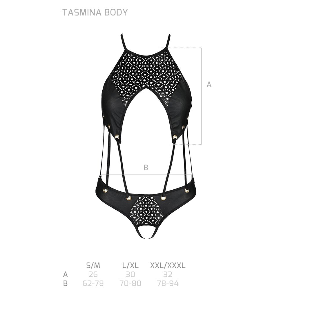Боді з відкритим доступом Passion TASMINA