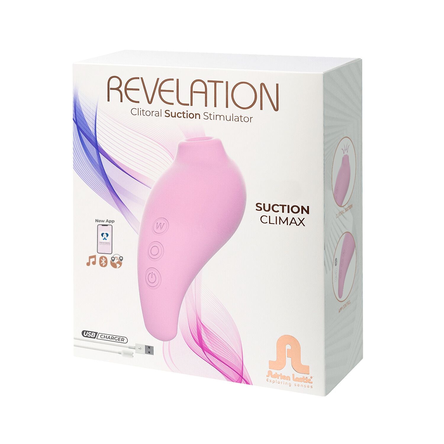 Вакуумний смарт-стимулятор Adrien Lastic Revelation