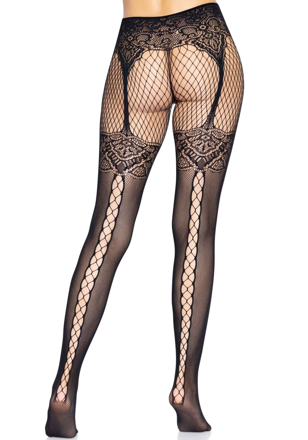 Колготки Leg Avenue Fishnet tights with back seam One
