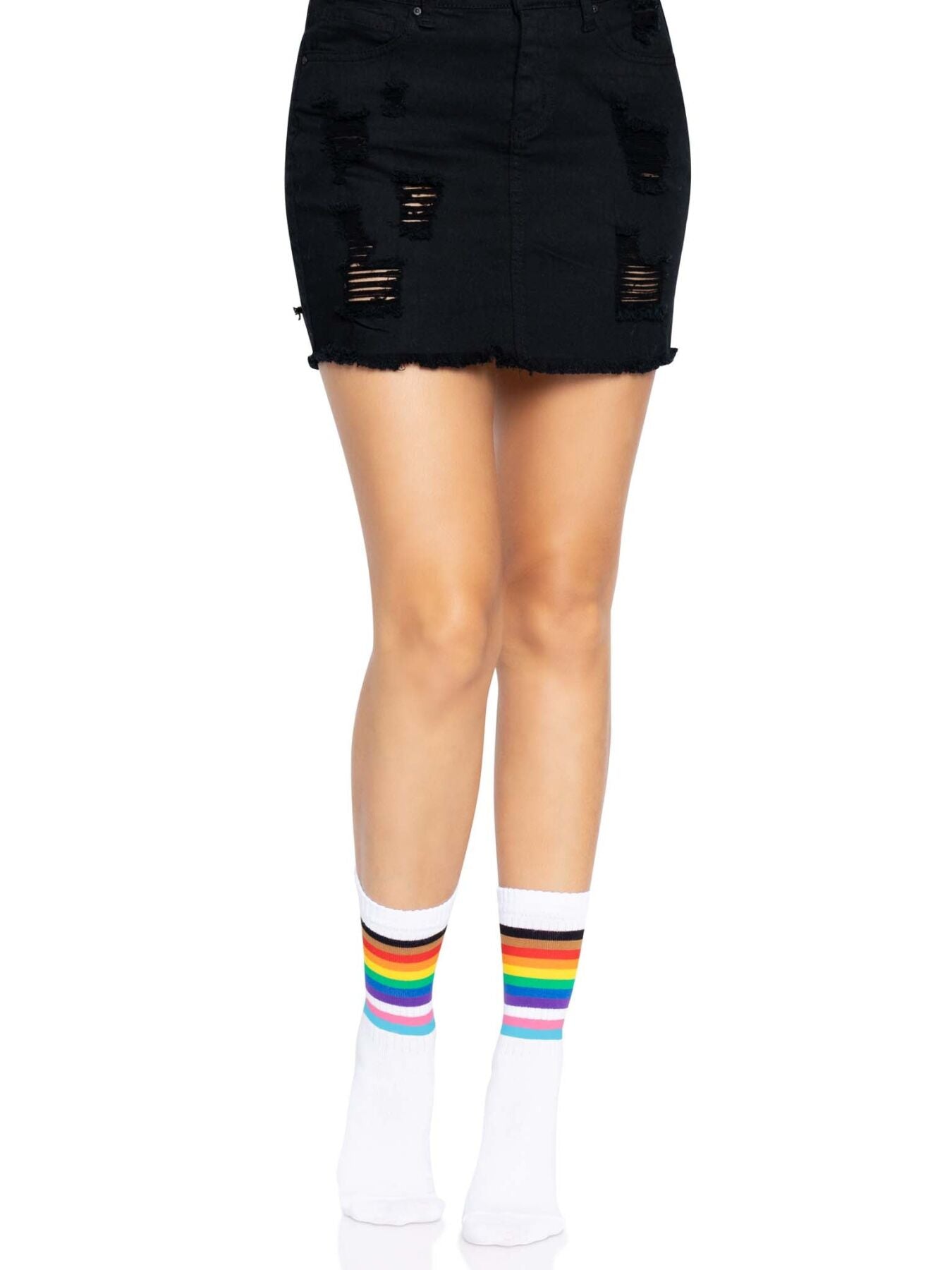 Шкарпетки жіночі в смужку Leg Avenue Pride
