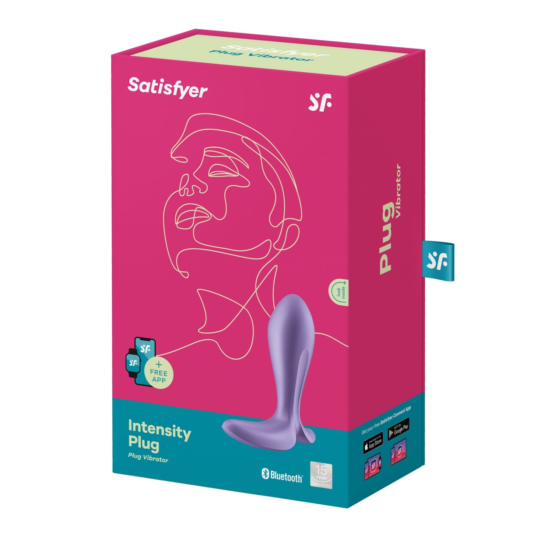 Анальна смарт-пробка з вібрацією Satisfyer Intensity Plug