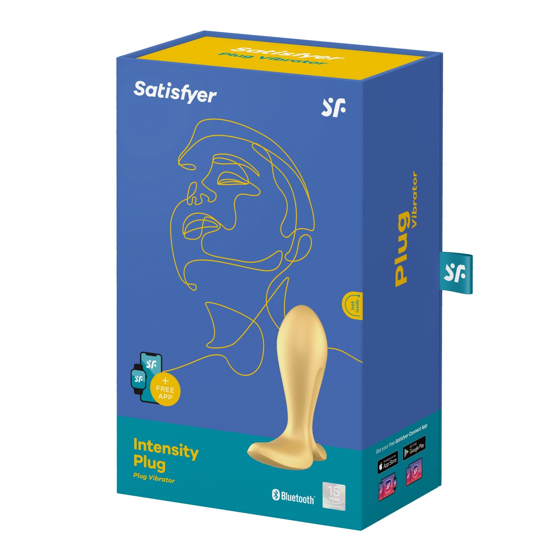 Анальна смарт-пробка з вібрацією Satisfyer Intensity Plug