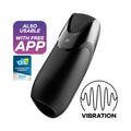 Смарт-мастурбатор з вібрацією Satisfyer Men Vibration+