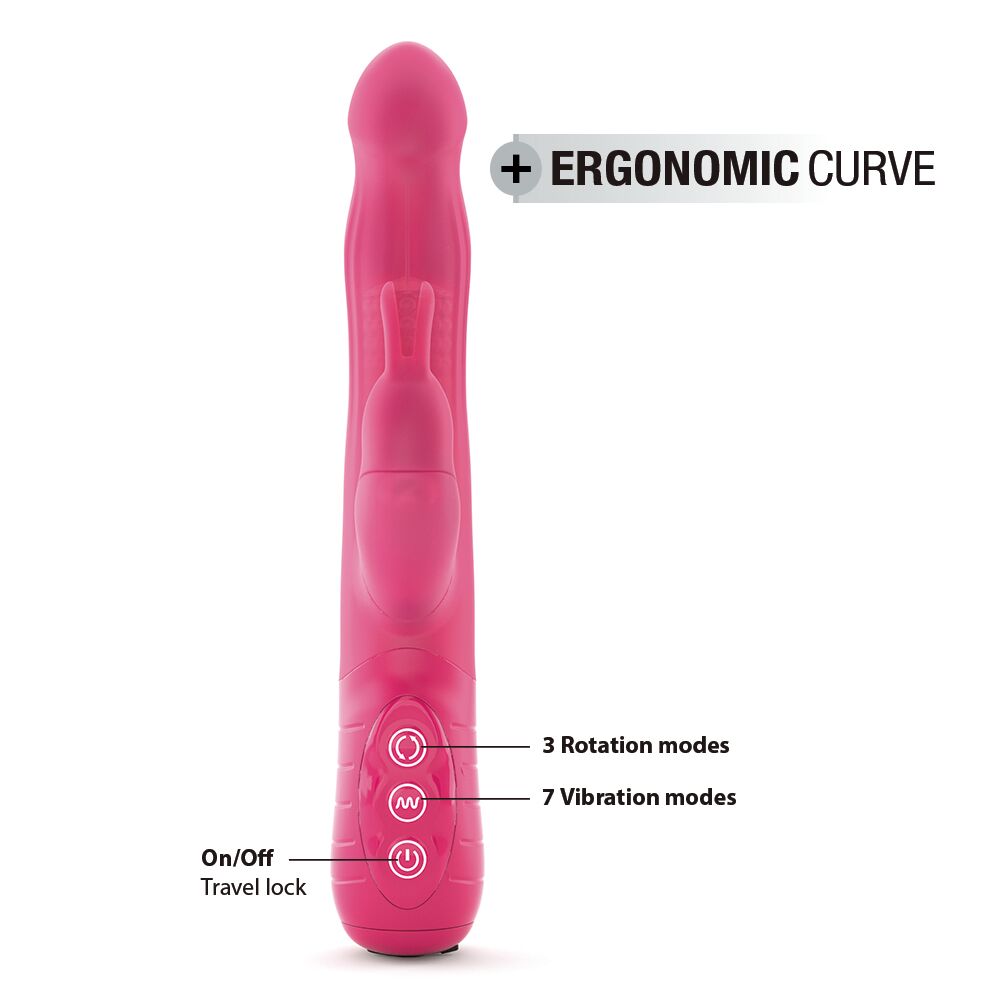 Вібратор-кролик Dorcel Baby Rabbit 2.0 з перлинним масажем і головкою