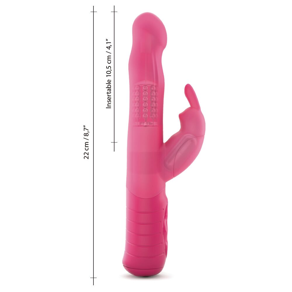 Вібратор-кролик Dorcel Baby Rabbit 2.0 з перлинним масажем і головкою