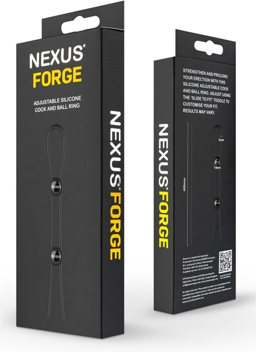 Подвійне ерекційне кільце-ласо Nexus FORGE