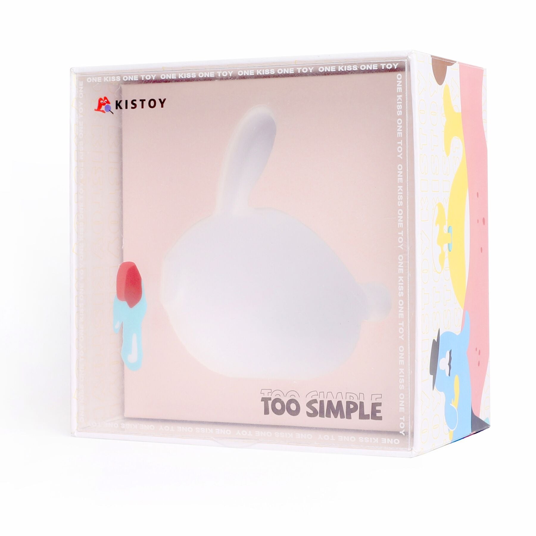 KISSTOY Вакуумний кліторальний стимулятор з вібрацією KISTOY Too Simple