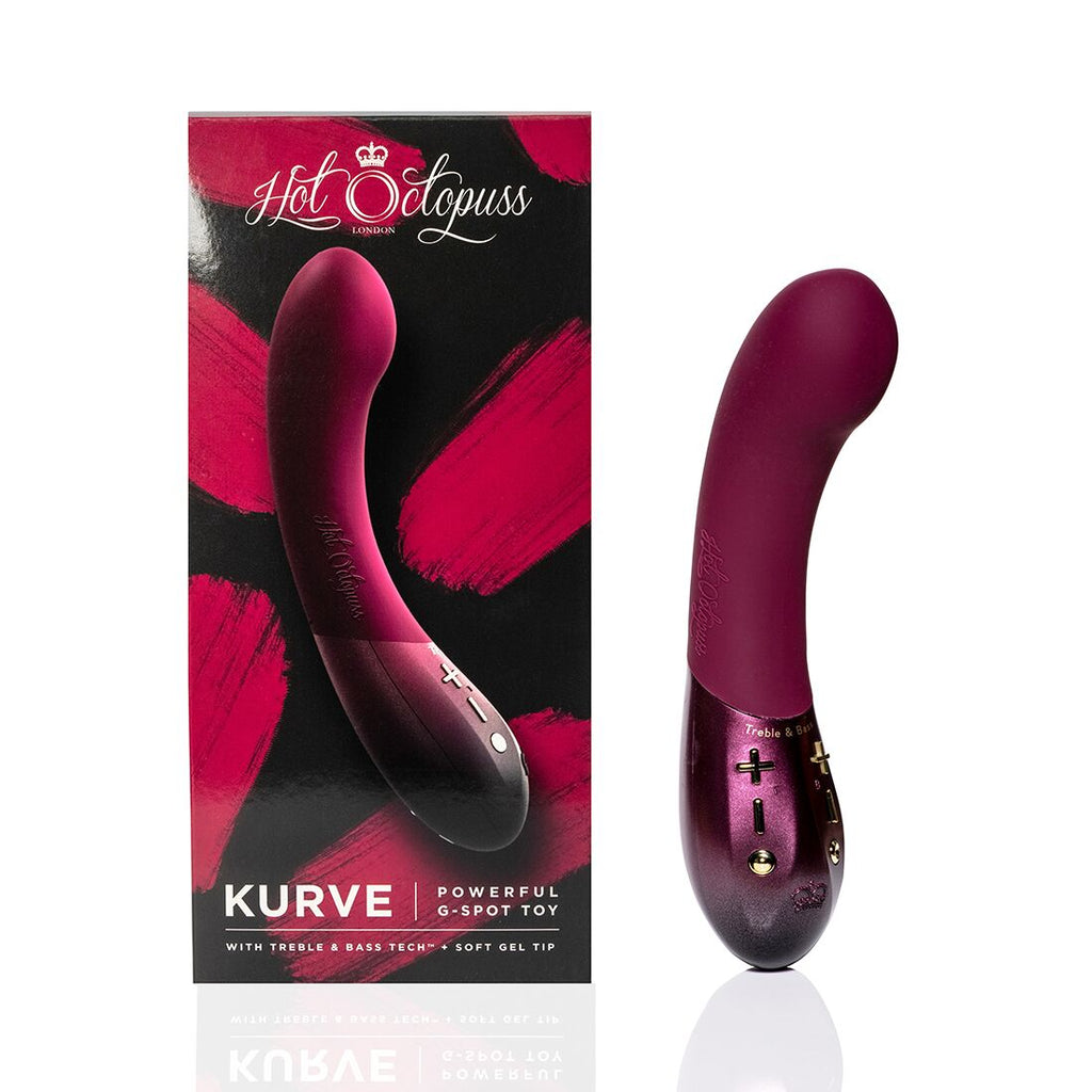 Вібратор для точки G Hot Octopuss KURVE