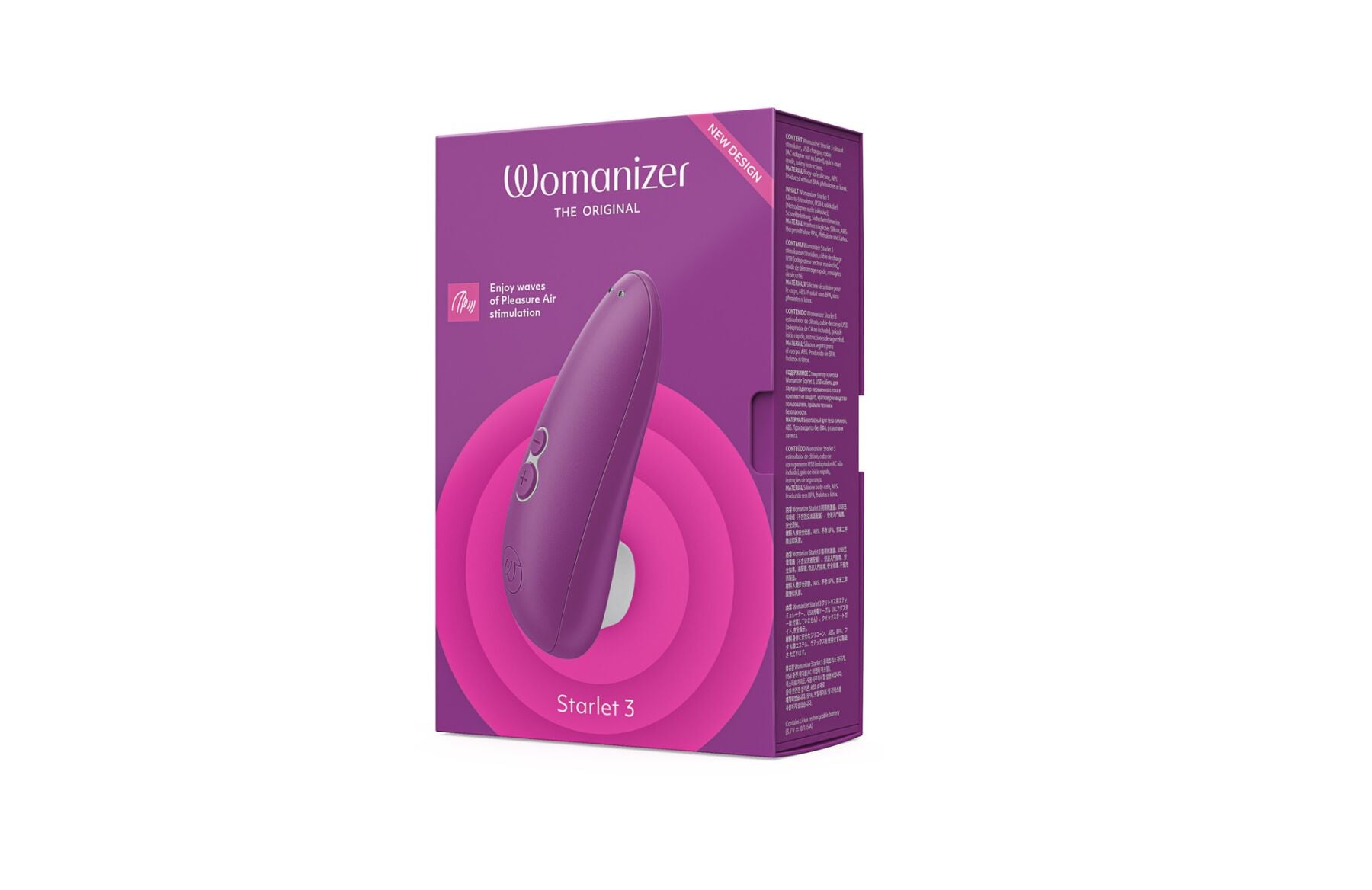 Вакуумний кліторальний стимулятор Womanizer Starlet 3