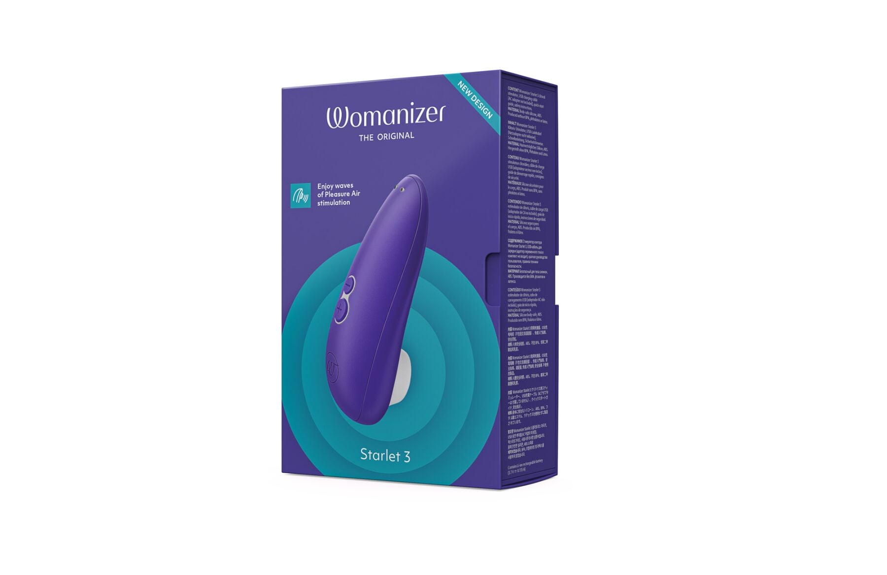 Вакуумний кліторальний стимулятор Womanizer Starlet 3