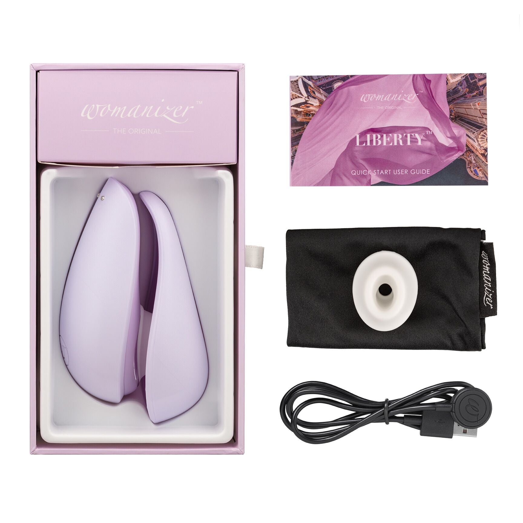 Вакуумний кліторальний стимулятор Womanizer Liberty