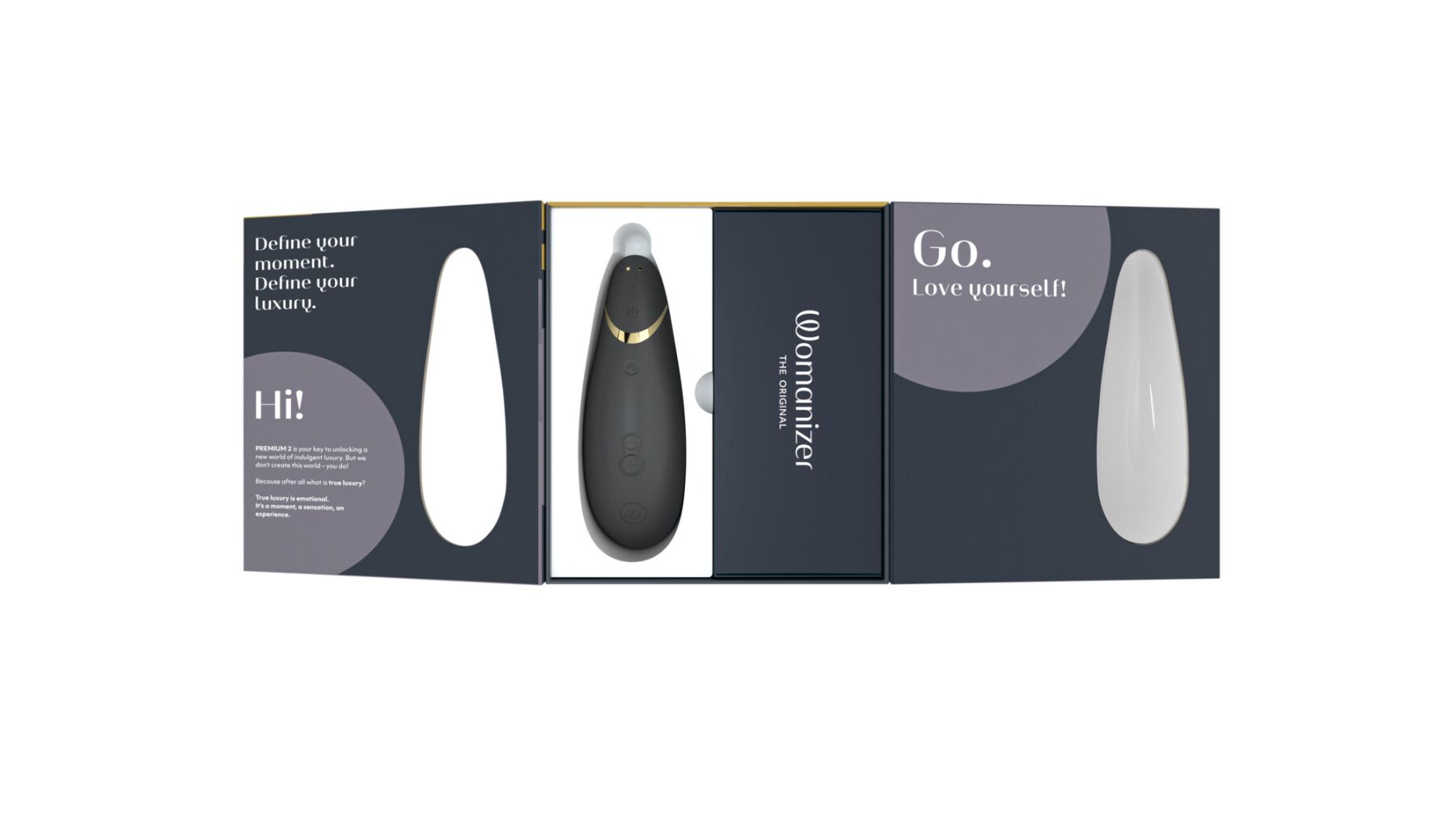 Вакуумний кліторальний стимулятор Womanizer Premium 2