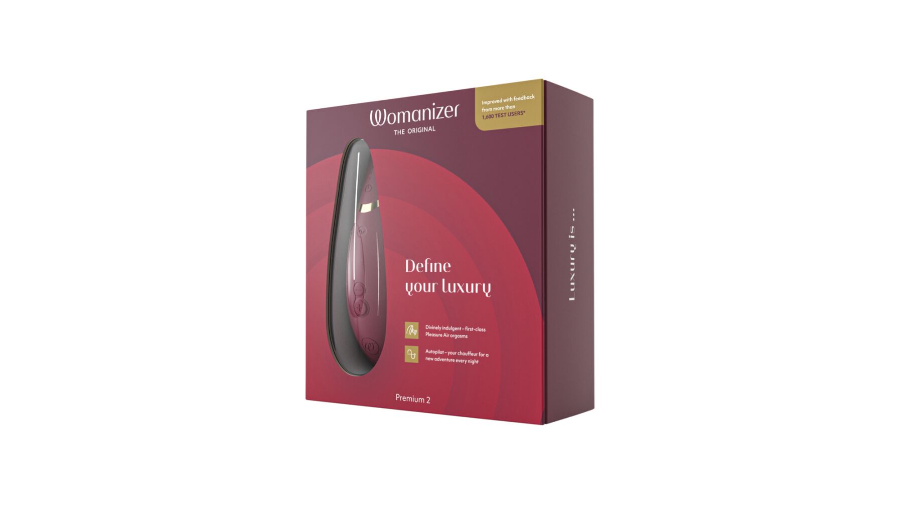 Вакуумний кліторальний стимулятор Womanizer Premium 2