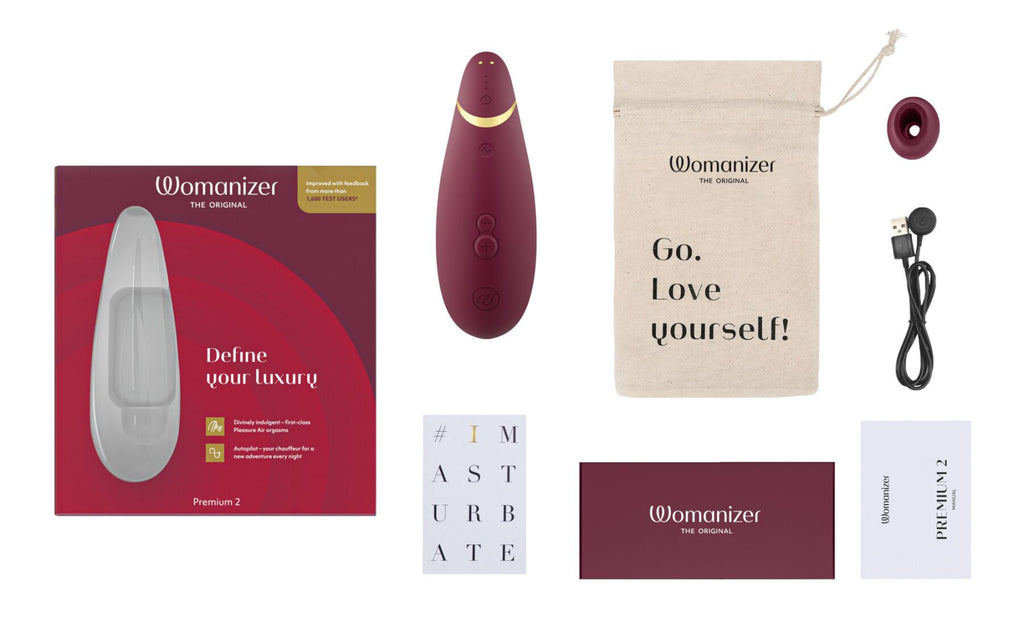 Вакуумний кліторальний стимулятор Womanizer Premium 2