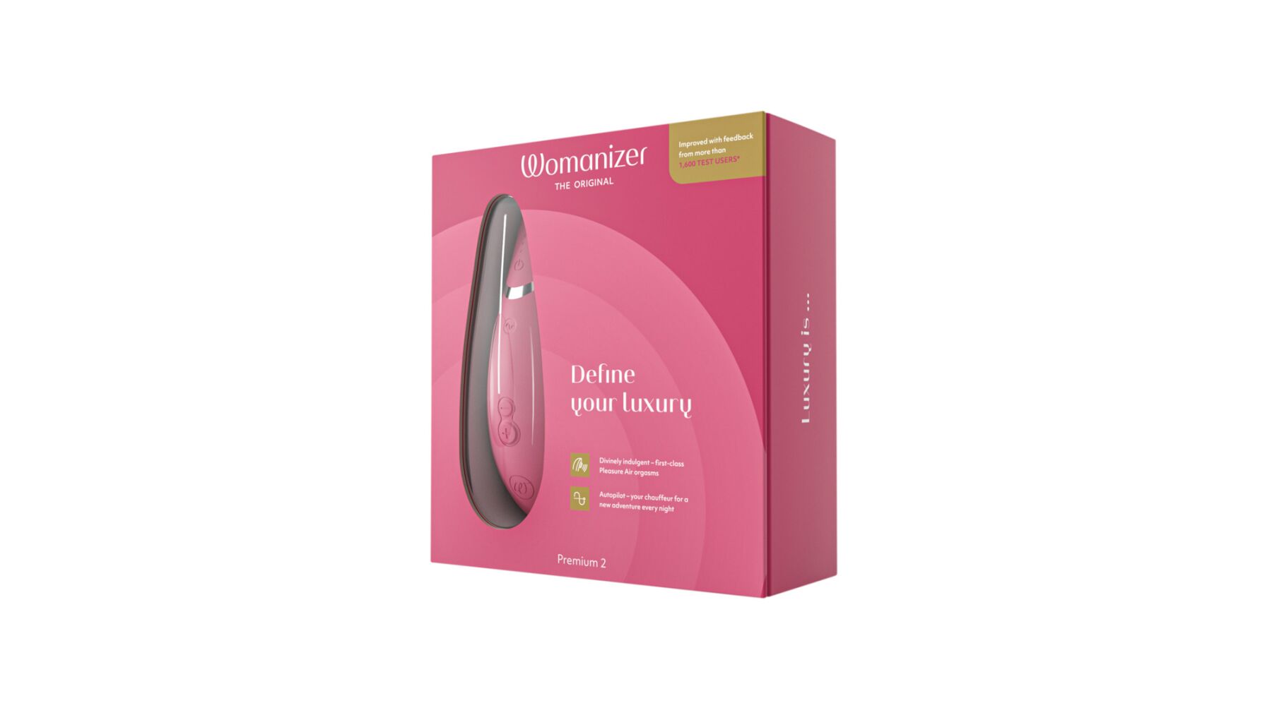 Вакуумний кліторальний стимулятор Womanizer Premium 2